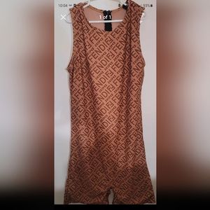 Fendi x skims romper size xl